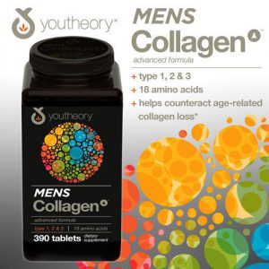 Viên Collagen dành cho nam giới Youtheory Men’s Collagen Advanced Formula