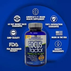 FOCUS FACTOR - THUỐC HỖ TRỢ TRÍ NHỚ HÀNG ĐẦU CỦA MỸ