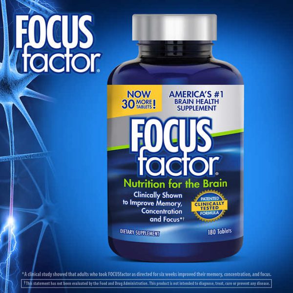 FOCUS FACTOR - THUỐC HỖ TRỢ TRÍ NHỚ HÀNG ĐẦU CỦA MỸ