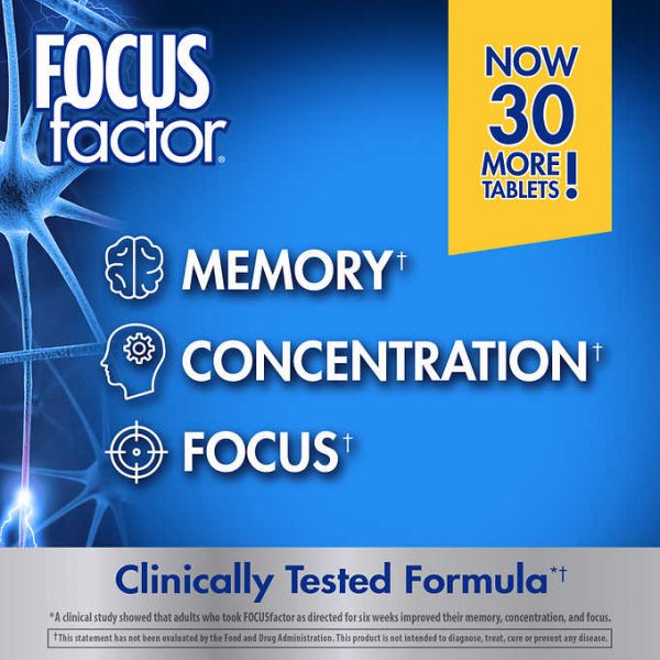 FOCUS FACTOR - THUỐC HỖ TRỢ TRÍ NHỚ HÀNG ĐẦU CỦA MỸ