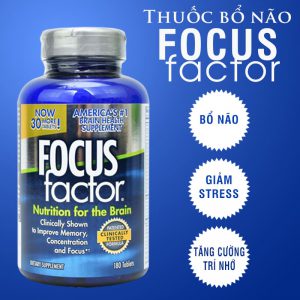 FOCUS FACTOR - THUỐC HỖ TRỢ TRÍ NHỚ HÀNG ĐẦU CỦA MỸ